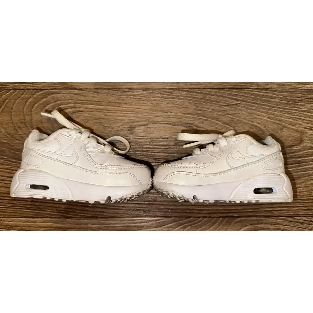 Nike Air Max 90 Shoes Toddler In White Size 4C US